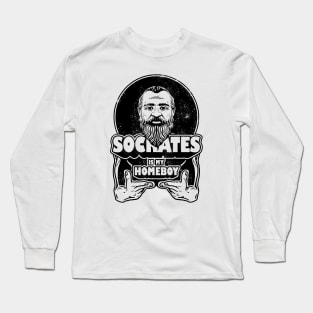 Socrates Is My Homeboy Long Sleeve T-Shirt